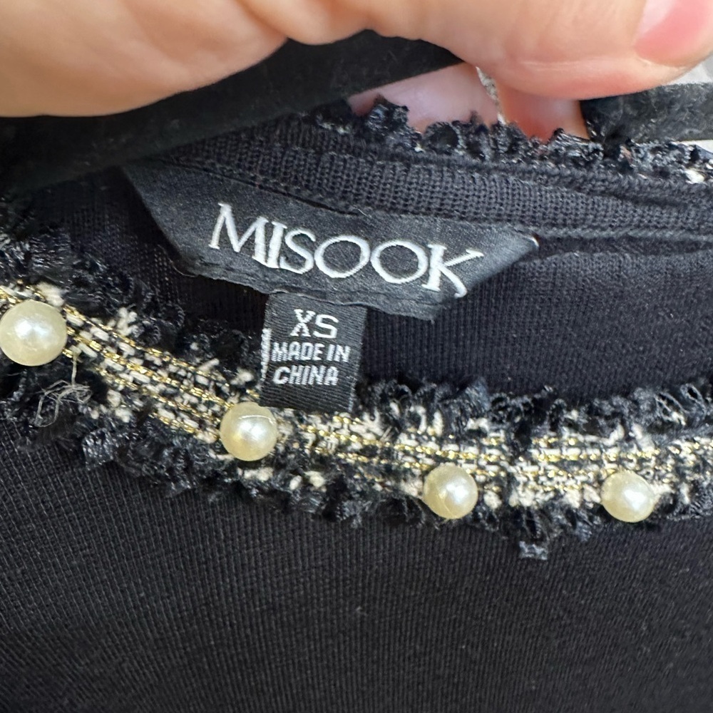 ✨ Misook Embellished Pocket Knit Tunic Dress – XS - Picture 3 of 9